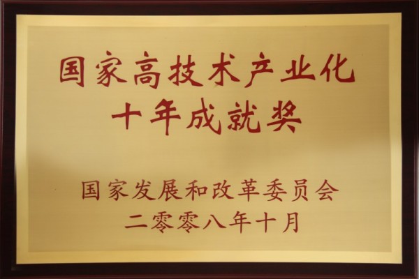 十年成就奖